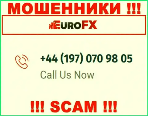 ВОРЫ из Euro FX Trade в поиске новых жертв, трезвонят с различных номеров телефона