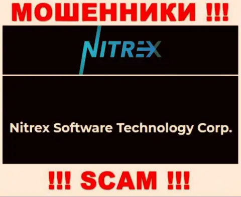Сомнительная организация Nitrex в собственности такой же противозаконно действующей компании Nitrex Software Technology Corp