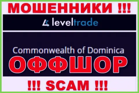 Пустили корни интернет-мошенники Level Trade в офшоре  - Dominika, осторожно !!!