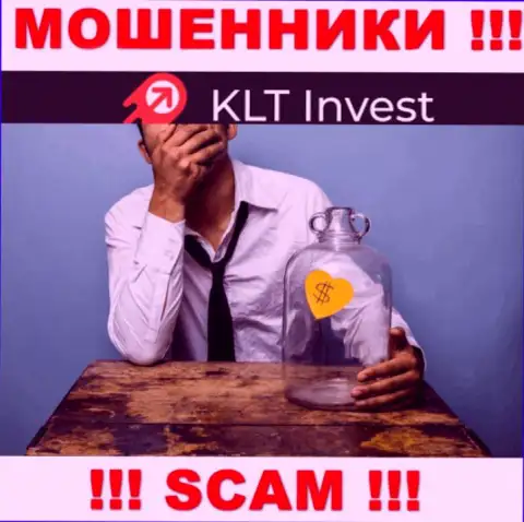 Знайте, что совместная работа с брокером KLT Invest весьма опасная, лишат денег и глазом не успеете моргнуть