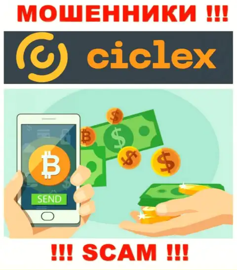 Ciclex не внушает доверия, Криптообменник - это конкретно то, чем промышляют указанные интернет-мошенники