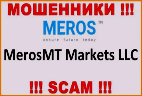 Компания, которая управляет мошенниками МеросТМ - MerosMT Markets LLC