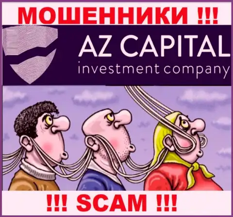 Az Capital - internet мошенники, не позвольте им уговорить Вас совместно сотрудничать, в противном случае сольют ваши финансовые активы