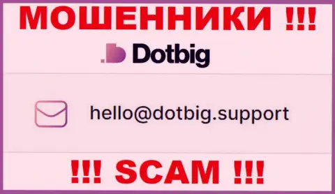 Очень опасно общаться с организацией DotBig, даже через электронную почту - это коварные internet мошенники !!!