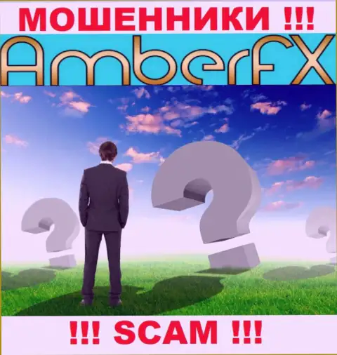 Намерены знать, кто именно управляет конторой AmberFX ? Не выйдет, данной информации найти не удалось