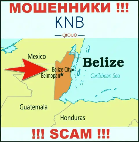 Из компании KNB Group вложения возвратить невозможно, они имеют офшорную регистрацию - Belize