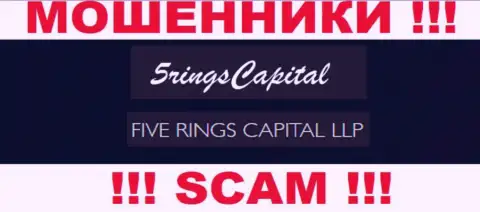 Компания Five Rings Capital находится под крылом конторы Фиве Рингс Капитал ЛЛП