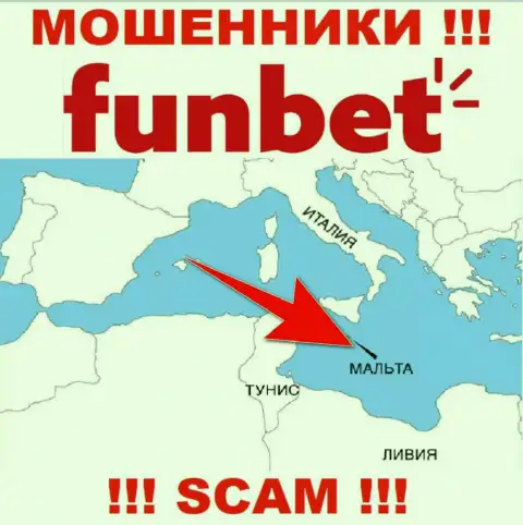 Организация ФунБет Про - это шулера, отсиживаются на территории Malta, а это офшорная зона