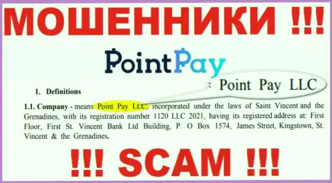Point Pay LLC - это компания, владеющая мошенниками Поинт Пай