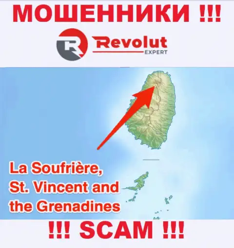 Организация РеволютЭксперт Лтд - это интернет воры, отсиживаются на территории Сент-Винсент и Гренадины, а это оффшорная зона