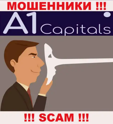 A1 Capitals - это циничные мошенники !!! Выдуривают сбережения у трейдеров обманным путем