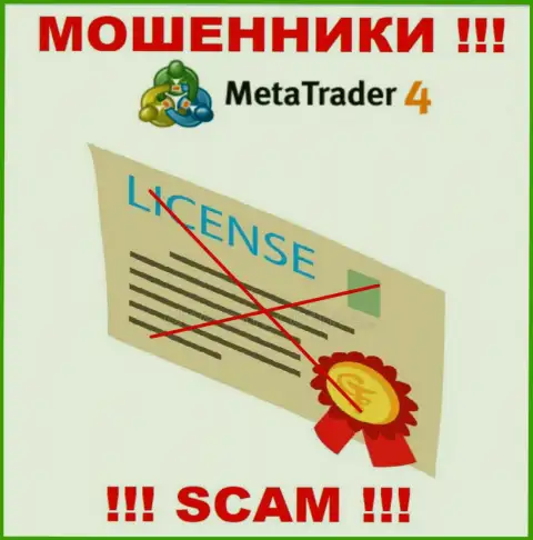 Meta Trader 4 не имеют лицензию на ведение своего бизнеса это еще одни интернет ворюги