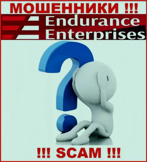 Обращайтесь за помощью в случае прикарманивания депозитов в компании Endurance Enterprises, сами не справитесь
