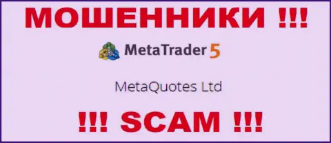MetaQuotes Ltd владеет организацией MetaTrader 5 это МОШЕННИКИ !