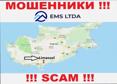 Мошенники ЕМСЛТДА зарегистрированы на оффшорной территории - Лимассол, Кипр