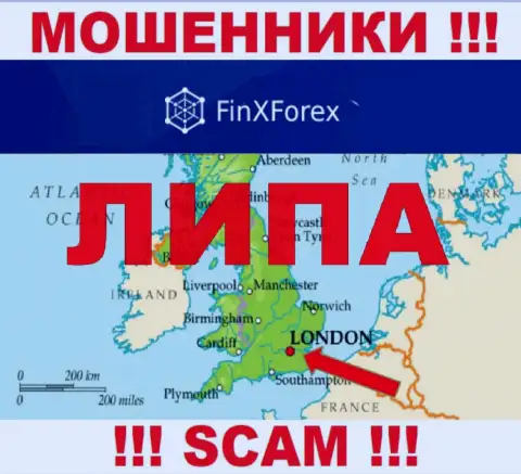 Ни единого слова правды касательно юрисдикции FinXForex на онлайн-ресурсе конторы нет - это мошенники