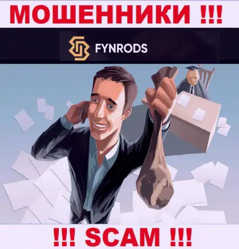 Fynrods искусно обворовывают неопытных клиентов, требуя комиссию за возврат финансовых вложений