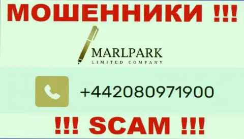 Вам стали звонить мошенники MarlparkLtd с различных номеров телефона ? Посылайте их как можно дальше