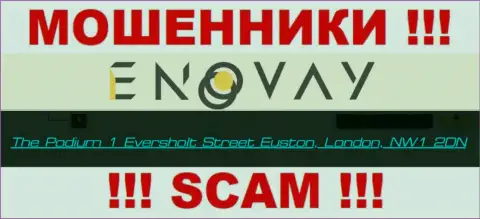 Официальный адрес организации EnoVay липовый - совместно сотрудничать с ней нельзя