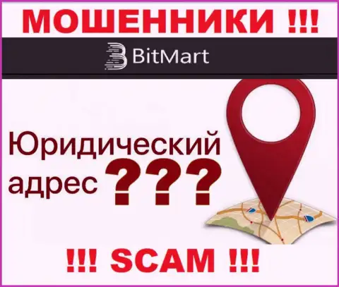 На официальном web-ресурсе BitMart нет сведений, относительно юрисдикции организации