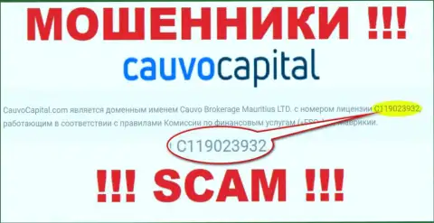 Лохотронщики Cauvo Capital бессовестно дурят доверчивых клиентов, хоть и разместили лицензию на информационном ресурсе